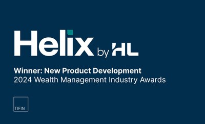 Image for Helix by HL Wins New Product Development Award at the 2024 Wealth Management Industry Awards